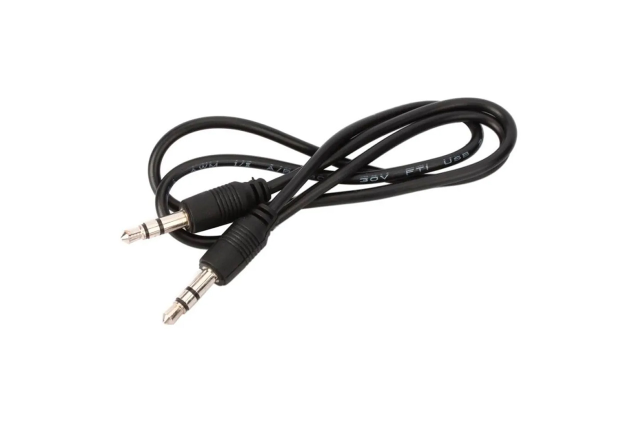 Cable auxiliar de 1m, Cable de Audio auxiliar para coche de 3,5 MM,  reemplazo de línea alámbrica macho a macho para auriculares MP3 de coche –  Los mejores productos en la tienda
